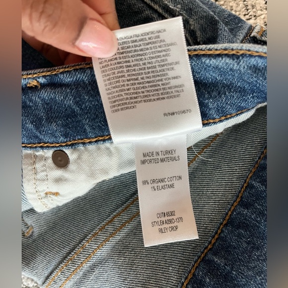 Agolde Riley Crop - Picture 7 of 7